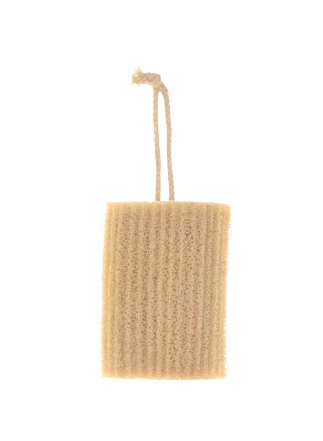 Scarlet Line Natural Exfoliating Jute Bath Shower Spa Loofah Sponge for Bathing Scrubbing Massaging Rubbing Rejuvenating Daily Skin Cleansing Care - Image 1
