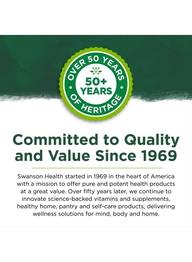 SWANSON Joint Care with Glucosamine Msm & Chondroitin 120 Sgels - Image 5