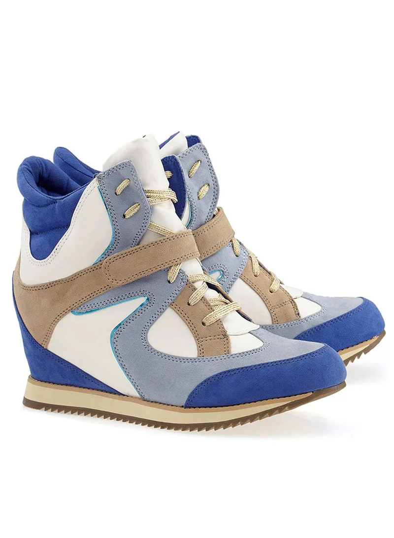 Even & Odd Wedge Sneakers