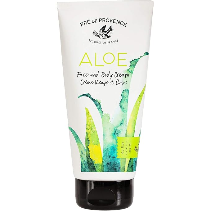 Pre De Provence (Face and Body Cream) - Organic Aloe Collection Hydrating Face and Body Cream (200ml), Fresh Cucumber Scent - Image 2