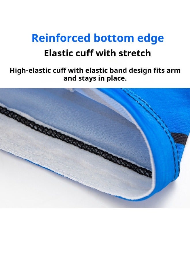 SFMW 3-Pieces Neck Gaiter Mask for Men Women Bandana Face Cover Scarf Cycling Outdoors Sports Soft Elasticity Quick-dry with Cooling Ice Silk Arm Sleeves Summer UV Sun Protection - Image 5