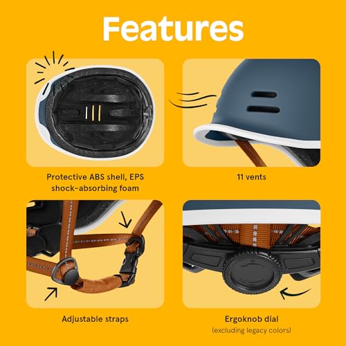 Retrospec Remi Adult Bike Helmet for Men & Women - Bicycle Helmet for Commuting, Road Biking, Skating with Adjustable Ergo Knob Dial - Image 4