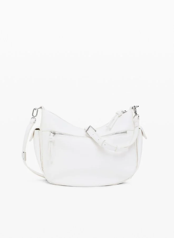 DESIGUAL Oval Bag With 3D Logo