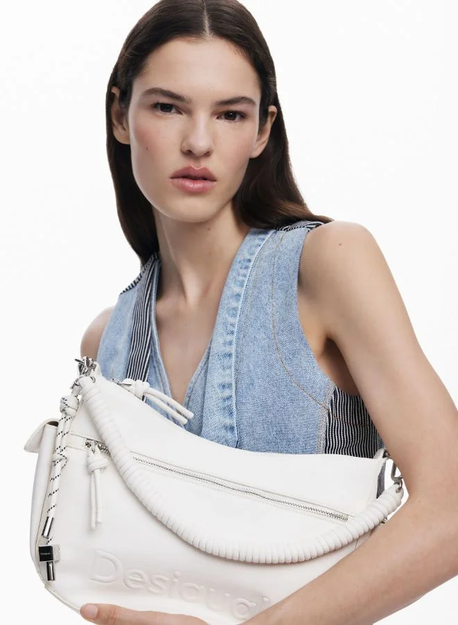 DESIGUAL Oval Bag With 3D Logo
