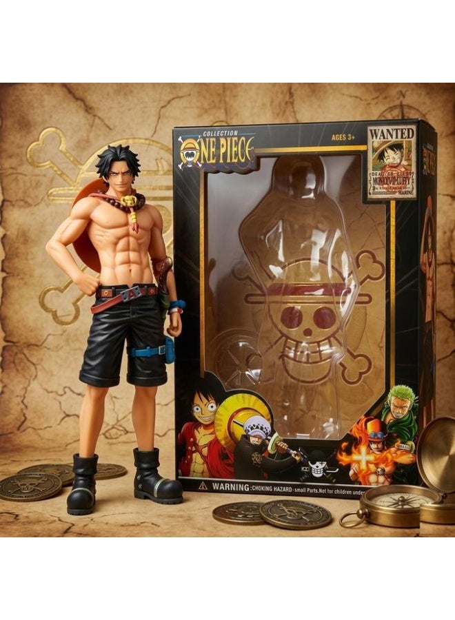 One Piece Portgas D. Ace Collectible Action Figure – High-Quality Anime Character Model with Detailed Design – Durable PVC Figurine for Fans & Collectors – Perfect Gift for Kids & Anime Enthusiasts