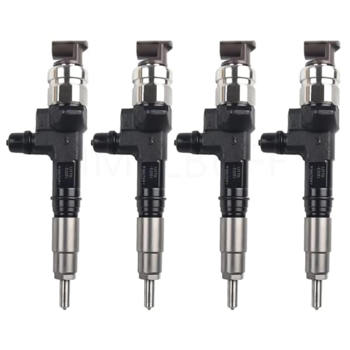 IMELBUFF 1J77053075 1J77053075 Common Rail Diesel Fuel Injector 4Pack for Kubota V3307 V3307CRTE4 33L Engine M6060 M6060HDC M6060HFC M7060HDC M4071HDC12 Tractor - Image 1