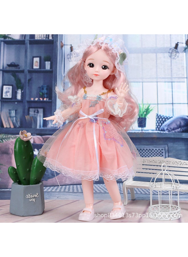 High-looking 30cm Yi Tian Barbie Doll Little Princess Suit 20 Joint BJD Girl Birthday Gift Toy-Color:Nicole-Height:Real Eye Version + Full Joint Movable ]  - Image 1