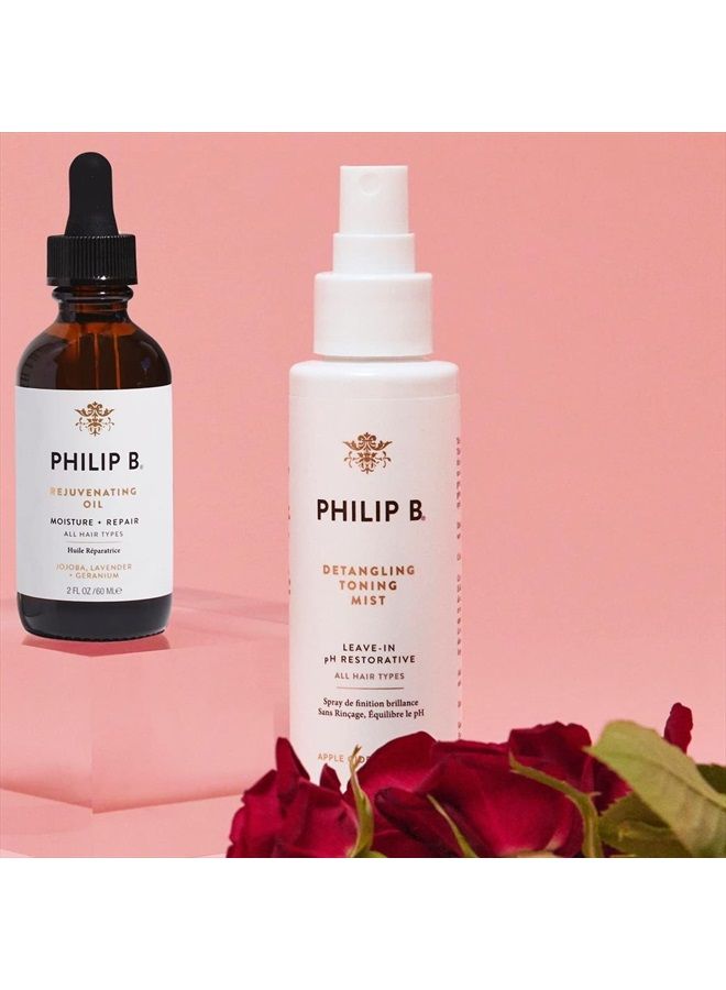 PHILIP B Detangling Toning Mist pH Restorative 2 oz. (60 ml) | Un-Tease Tangles, Leaves Hair Glossy, Smooth and Frizz-Free - Image 3