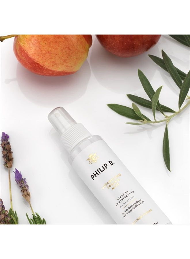PHILIP B Detangling Toning Mist pH Restorative 2 oz. (60 ml) | Un-Tease Tangles, Leaves Hair Glossy, Smooth and Frizz-Free - Image 4