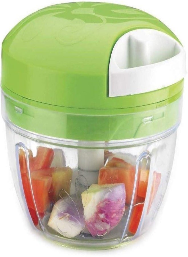 Denx Braxon Easy Rotate Slicer with Pull Cord, Manual Meat Grinder Chopper, Blender, Food Processor, Vegetable Cutter, Multicolor  - Image 2