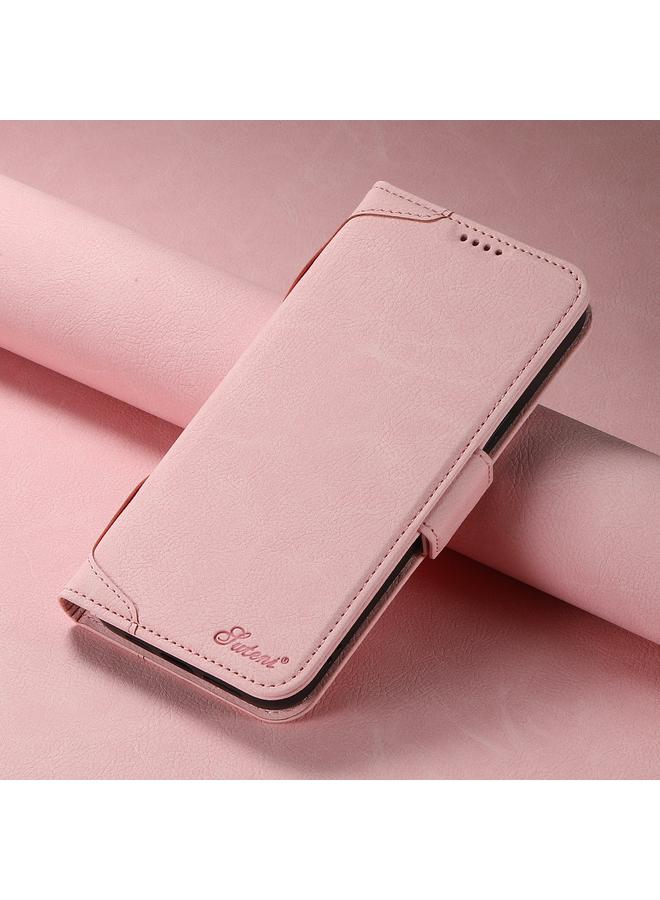 Suteni Case For iPhone 15 SUTENI J07 Multifunctional Horizontal Flip Magsafe Leather Phone Case - Image 2