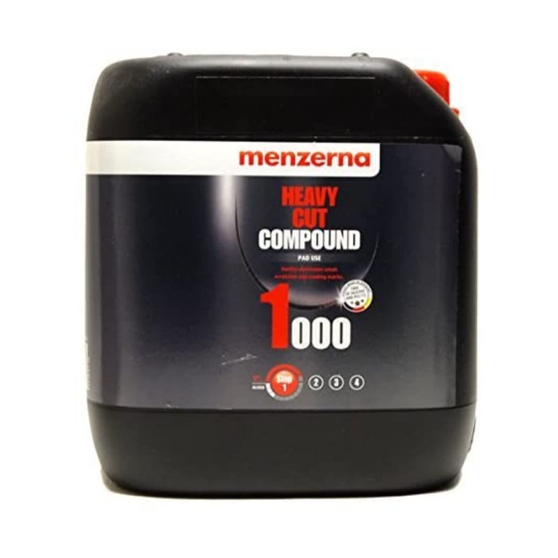 Menzerna HCC1000G Heavy Cut Compound Old PG1000 POS34AG Gallon Bottle