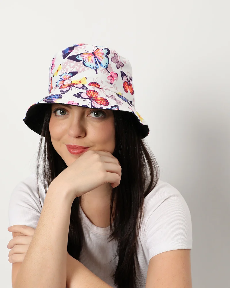 Haute Sauce Mutli Color Printed Bucket Cap