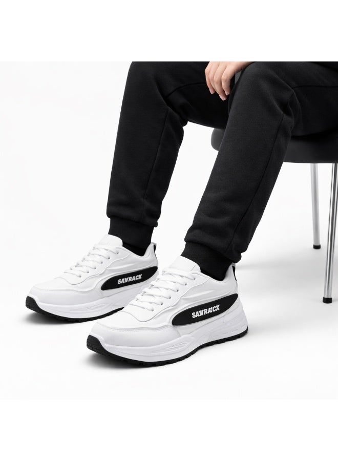 Comfortable men's athletic shoes with a modern design – lightweight sneakers for walking, running, and everyday wear with a non-slip sole. - Image 1
