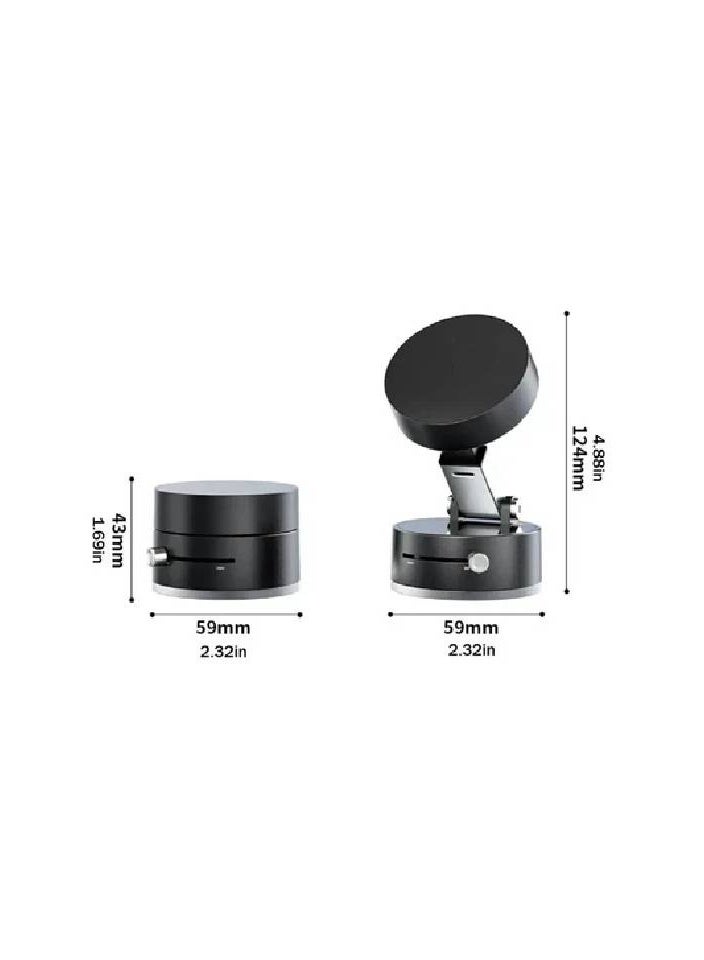 General A2 Vacuum Magnetic Phone Stand - Black - Image 2