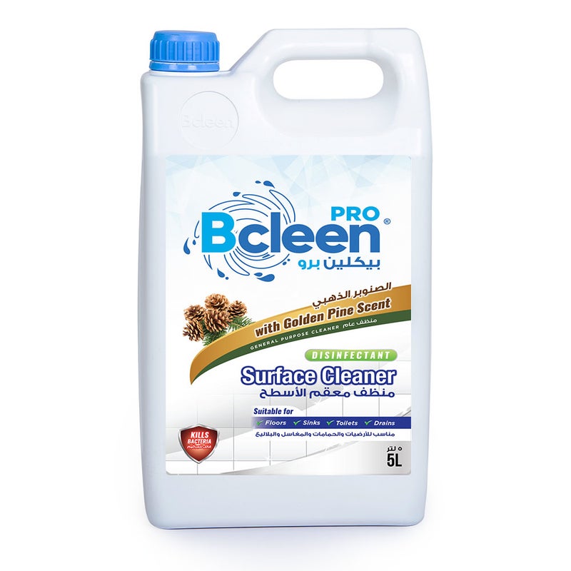 Bcleen Disinfectant Floor Cleaner Golden Pine 5L [1 Pc] - Image 1