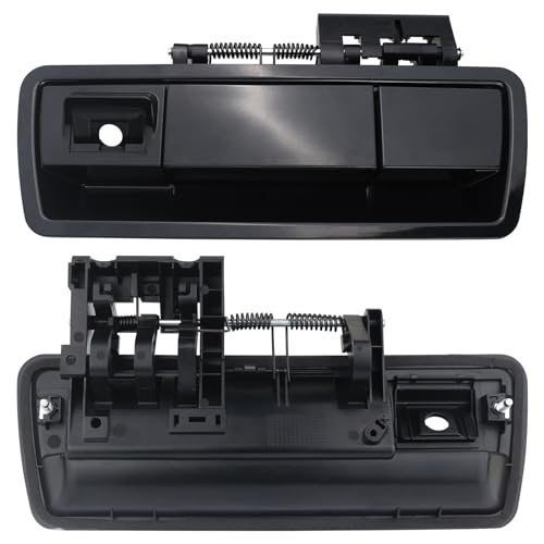 Osompar Rear Liftgate Exterior Door Handle Compatible with 2004-2015 Nissan Armada Replaces 90606-ZZ90E 90606-ZQ78A Tailgate Handle Black - Image 5