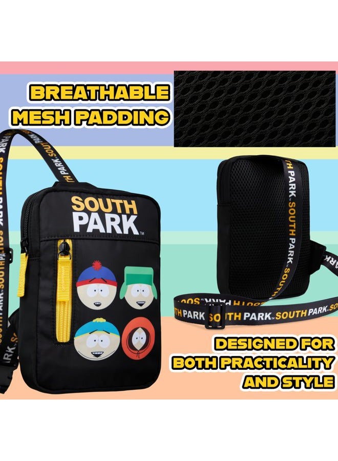 South Park Sling Bag for Men, Crossbody Bag with Adjustable Strap Shoulder Side Chest Bag for Travel Holiday Sports - Image 5