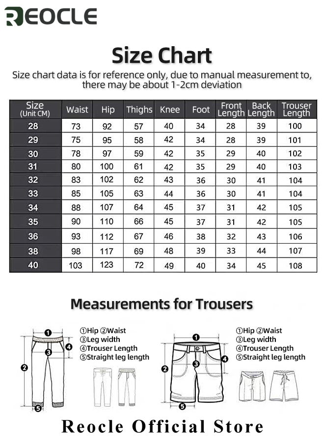 REOCLE - Men's Jeans Stretch Straight Leg Regular Fit Denim Pants Summer Thin Jean Classic Comfort Jean Made of High-quality Cotton - Image 1