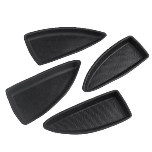 RONTCOS 4Pcs Interior Accessories Car Front Rear Door Switch Bezel Cap Set Replacement For Chevrolet Malibu 2016 2017 2018 Left Right Front Rear Plastic Bolt Cover - Image 5