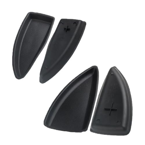 RONTCOS 4Pcs Interior Accessories Car Front Rear Door Switch Bezel Cap Set Replacement For Chevrolet Malibu 2016 2017 2018 Left Right Front Rear Plastic Bolt Cover - Image 3