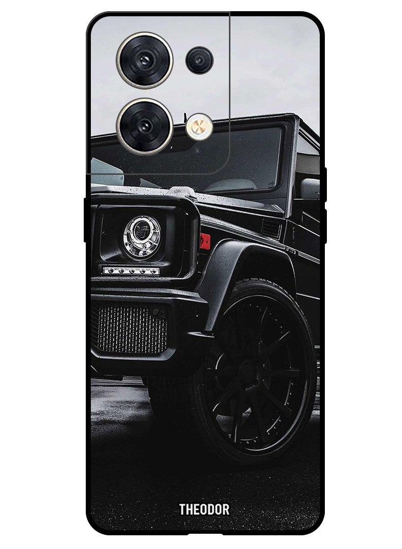 Theodor غطاء حماية لهاتف OPPO RENO 8 5G باللون الأسود - Image 1