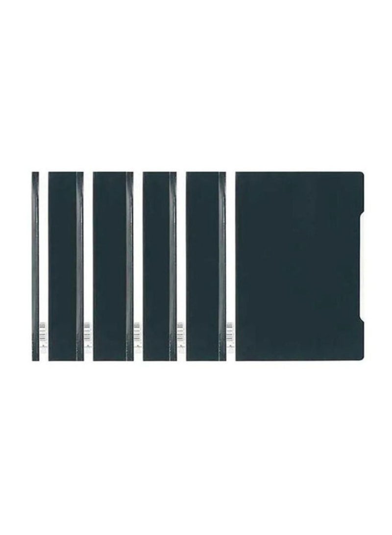 Durable 10-Piece File Folder Black Color - Image 2