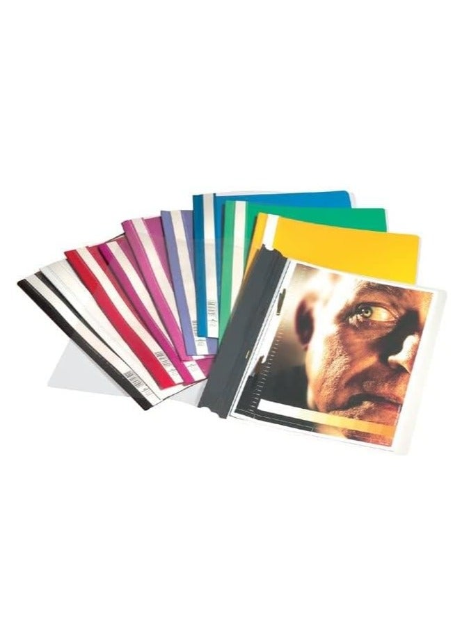 Durable 10-Piece File Folder Black Color - Image 4