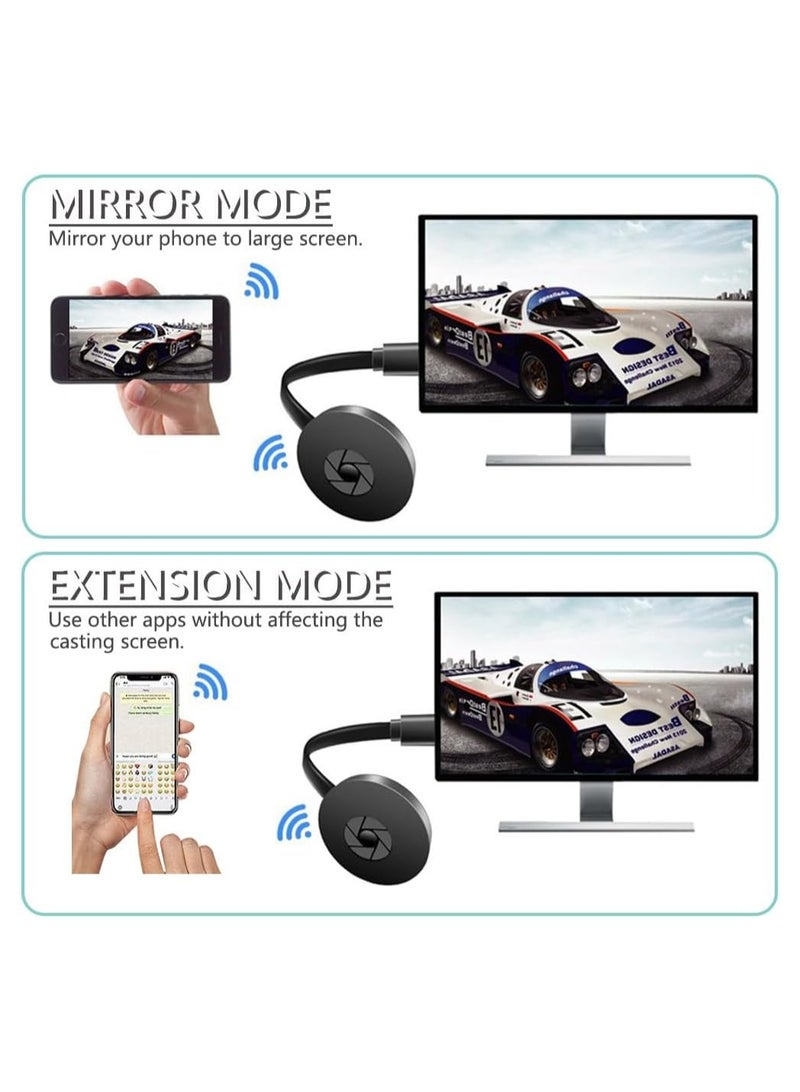 عرض دونجل لاسلكي HDMI عرض محول HDMI عرض دونجل واي فاي استقبال لاسلكي تدفق Seurico TV Box لأجهزة iPhone / iPad / Android / iOS / Windows / Mac / PC / TV / Miracast / DLNA / Airplay