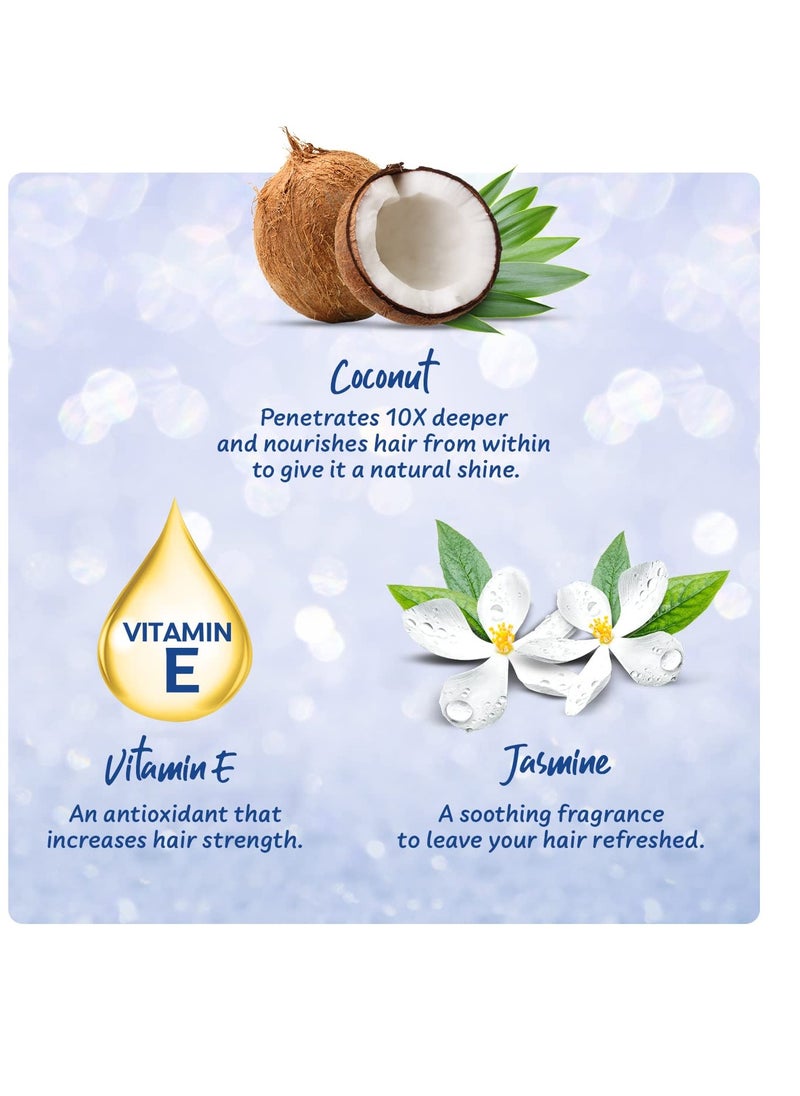 Parachute Parachute Advansed Jasmine Coconut Hair Oil With Vitamin E For Healthy Shiny Hair Non Sticky 500ml  - Image 3