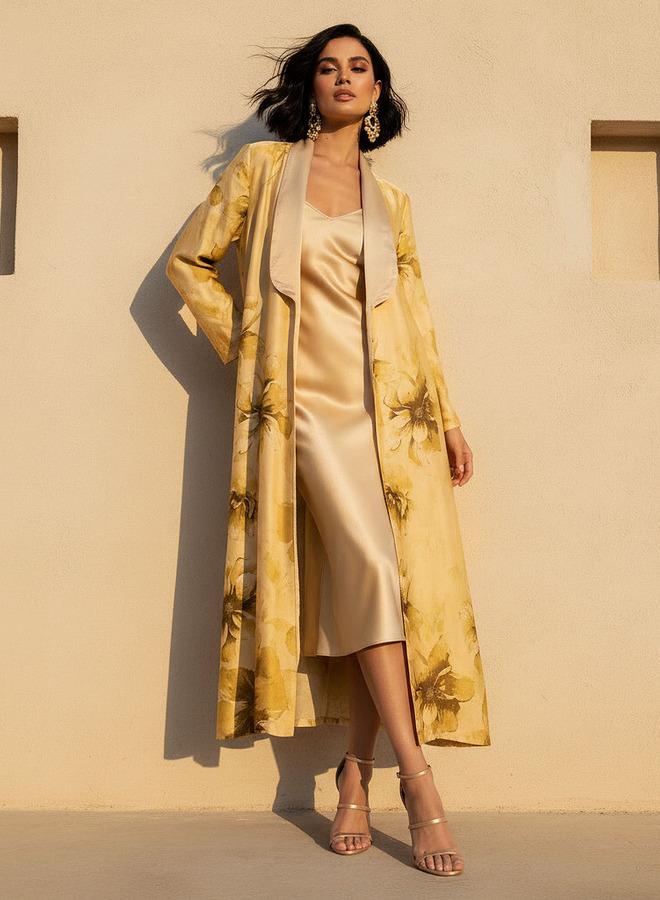 Iconic Viscose Longline Shrug Open Front - Image 1