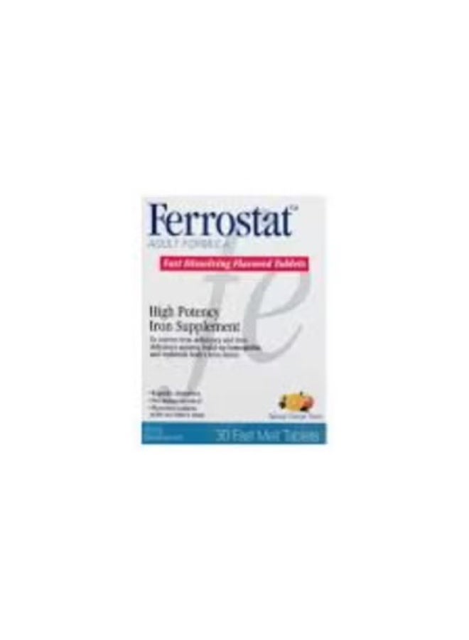 Ferrostat Adult Formula High Potency Iron Supplement