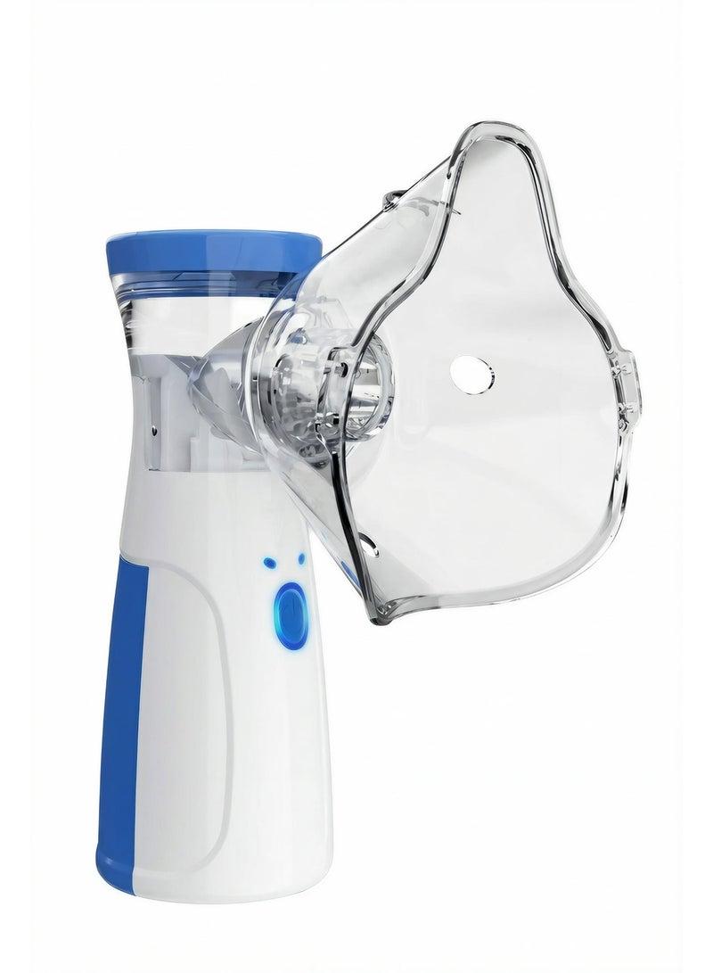 MESH Portable Mesh Nebulizer Machine for Kids and Adults – Handheld Silent Inhaler with Dual Power Mode (Direct USB Plug-in or Battery) – Non-Rechargeable - Image 1