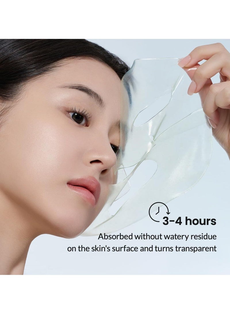 BIODANCE Sea Kelp Mask, Cleanses Pores, Controls Oil and Moisturizes Skin, Helps Balance Water and Oil in Skin, Suitable for Oily and Combination Skin, 34g x 4pcs - Image 4