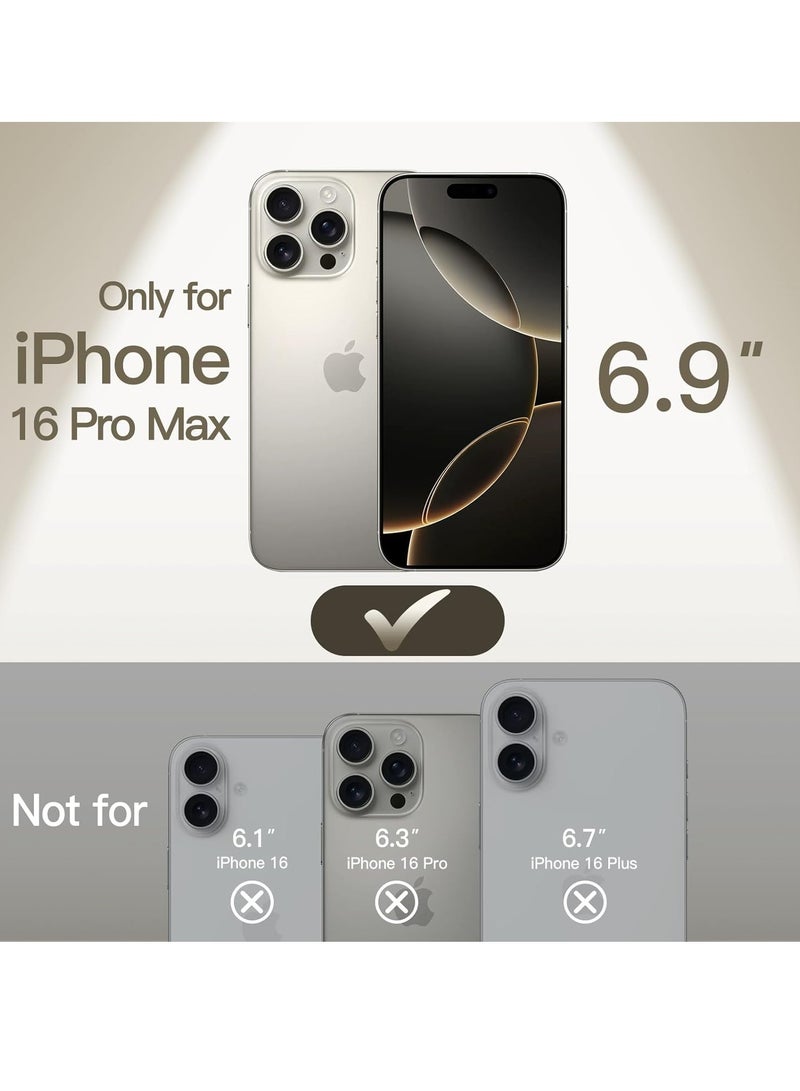 ELTRAZONE Ultra-Slim 0.35mm Case for iPhone 16 Pro Max (6.9 Inch) – Lightweight Matte Finish, Full Camera Lens Protection, Minimalist Hard Cover (Natural Titanium) - Image 2