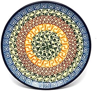 Polish Pottery Gallery Polish Pottery Plate - Bread & Butter (6 1/4") - Autumn - Image 1