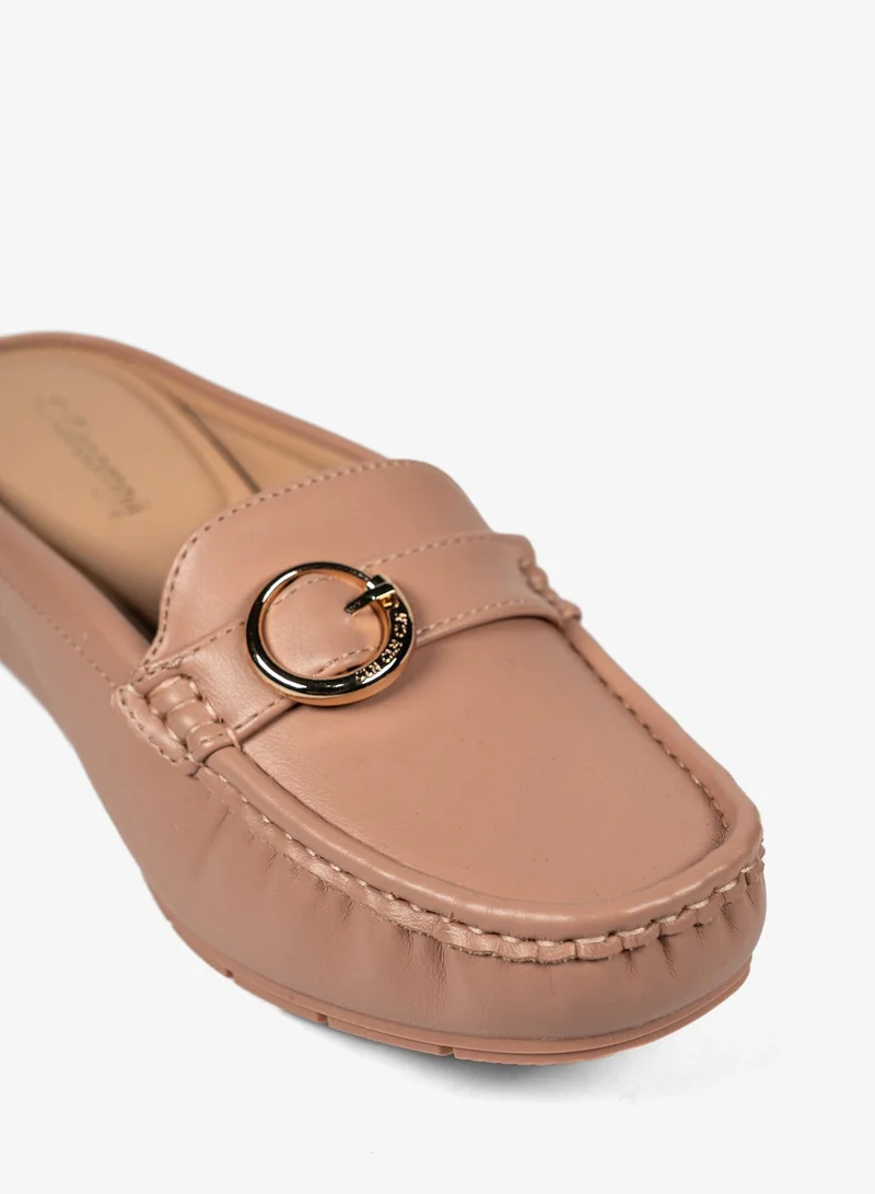 Geoomnii PINK Geoomnii Closed Flat Shoes for Women – Comfortable Slip-On Ballet Flats for Office, Daily Wear & Casual Use for Women | Best Price UAE