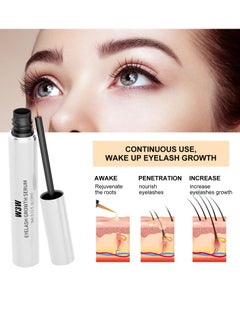 W3W Eyelash Growth Serum for Longer Thicker Lashes and Brows Natural Plant Extracts Hypoallergenic Formula and Effective Stimulate Lash Growth Eyelash Enhancement Serum 3ml  - Image 4
