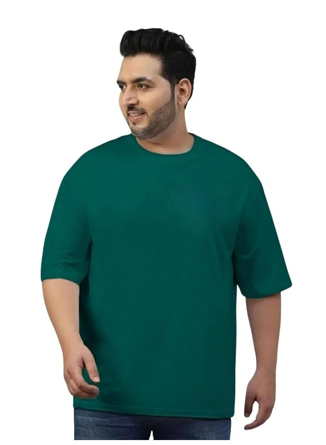 فيردو Veirdo Men’s Oversized , Plus Size  & Regular Fit T-Shirt | Premium Cotton Casual Tee
