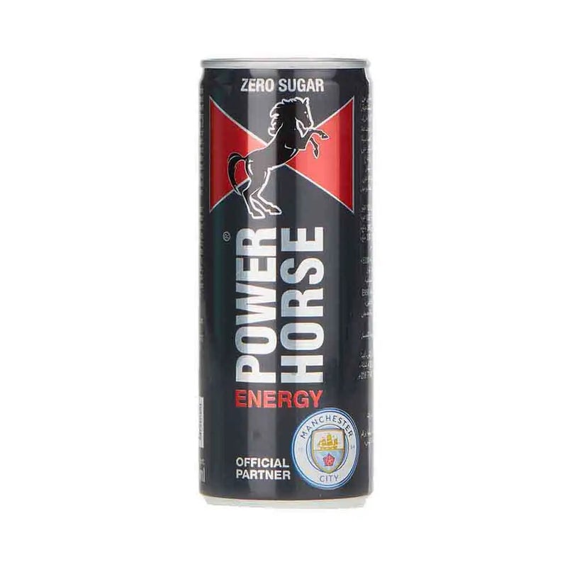 Power Horse Energy Drink with Zero Sugar Can- 250 ml