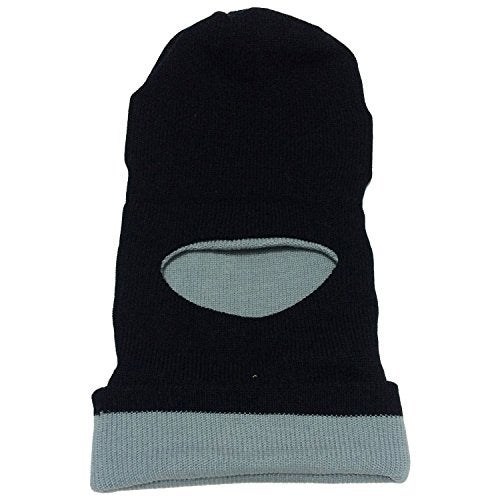 Zacharias Unisex Woolen Balaclava/Monkey Cap (Pack of 1) (Black_Free Size) - Image 1