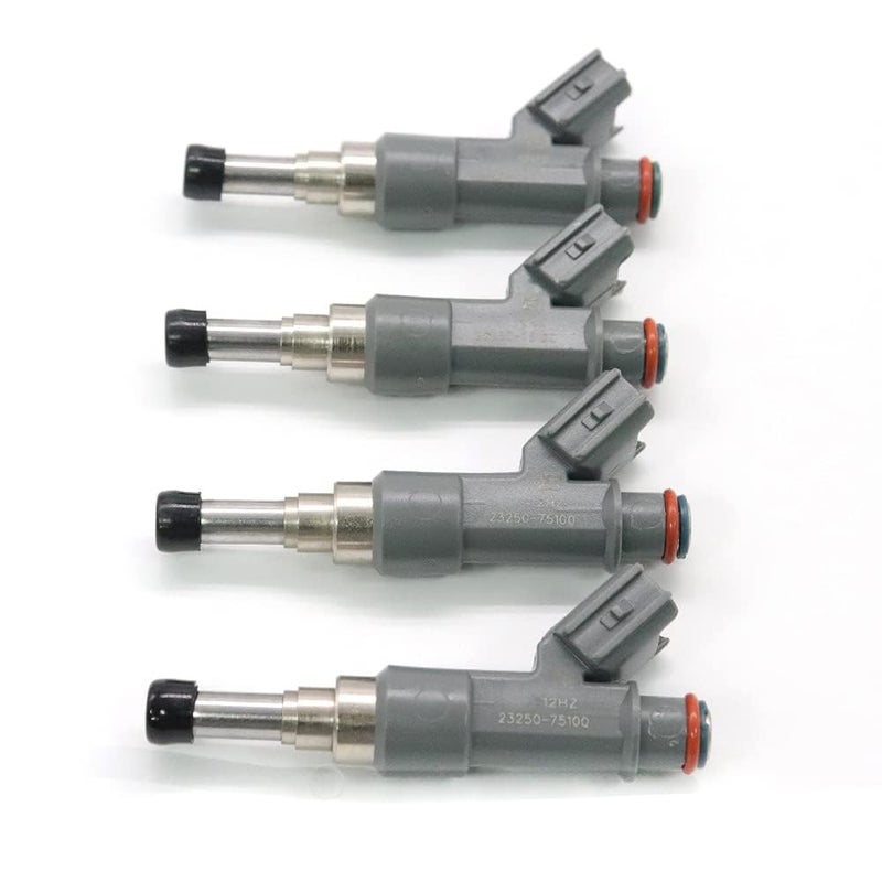2325075100 2320975100 2320909045 2320979155 2320979205 4PCS Fuel Injectors Compatible with Toyota 4Runner Tacoma 27L Prado TRJ120 Hilux