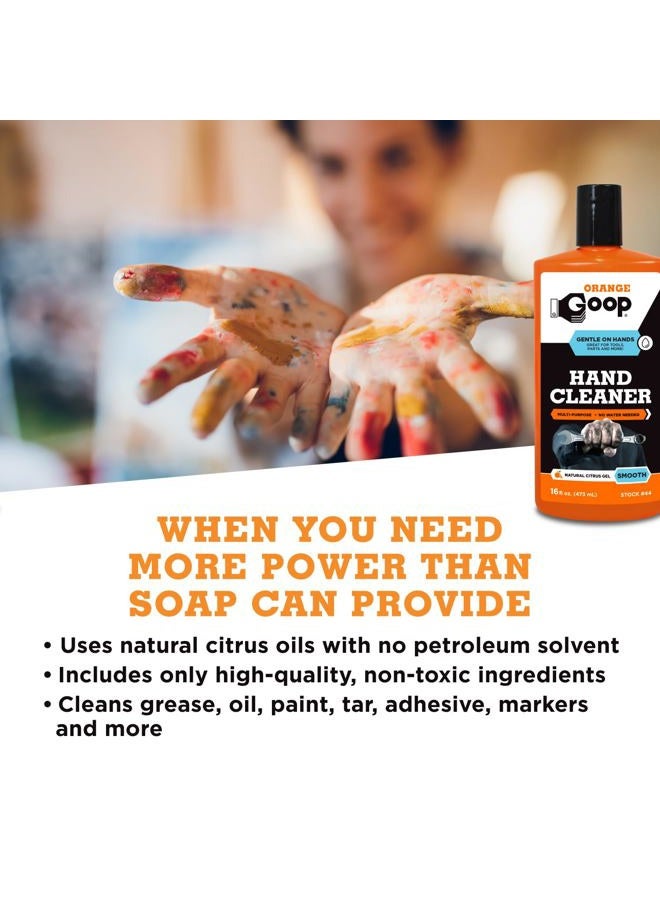 Goop Orange Waterless Hand Cleaner With Natural Citrus Power, 470ml, - Image 3