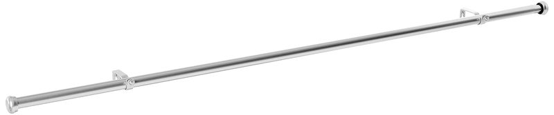 Rod Desyne 10068995 1 Rosen Curtain Rod 120170 inch Satin Nickel