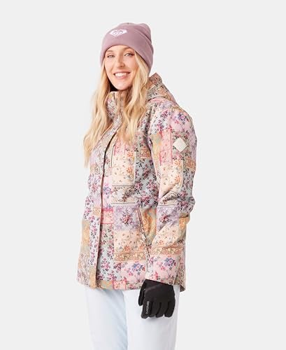Roxy Women's Jetty Block Jacket – 10K Waterproof, Insulated Snow Jacket, PFAS-Free, Recycled Fabric, Wahine, X-Small - Image 4
