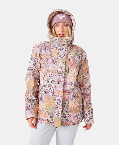 Roxy Women's Jetty Block Jacket – 10K Waterproof, Insulated Snow Jacket, PFAS-Free, Recycled Fabric, Wahine, X-Small - Image 2