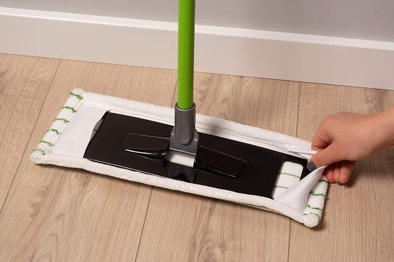 EZY BE Flat Dry Wet Mop for Floor Cleaning with Microfiber Refill Versatile Cleaning Tool for Effective Dusting and Mopping Includes HighPerformance Microfiber Pad Ideal for Various Floor Types - Image 5