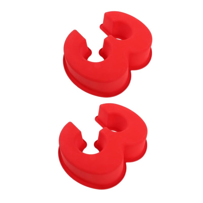 Zerodeko 2Pcs Nonstick Number Cake Molds for Birthday Anniversaries - Image 2