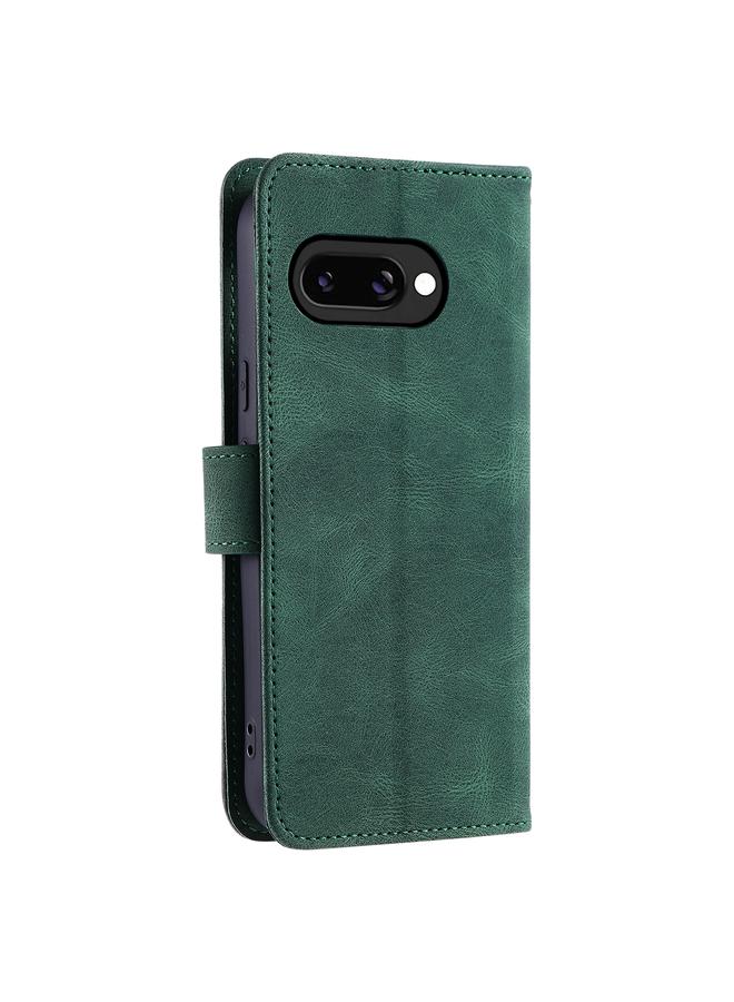 اس-توب جراب لهاتف Google Pixel 9a مصنوع من جلد العجل مع خياطة على شكل جلد العجل - Image 3