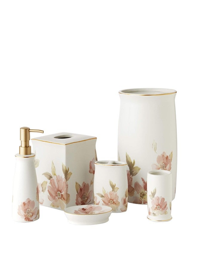 اس كيه ال هوم صحن صابون SKL Home Misty Floral، وردي - Image 4